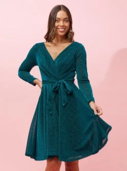 SHORT GLITTER DRESS -Printedcarpetus ec674d79cdf808c06617ab3ac6629b0e