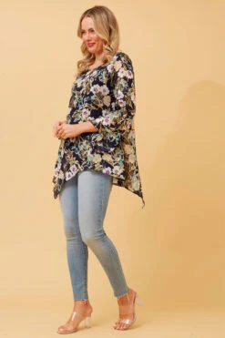 ALISON FLORAL FOIL PRINT TOP -Printedcarpetus edb65d4e78262f3e0c3b72cdf6f84f21 71d66b4c bf29 468d a4ec 9f95bfa57e72