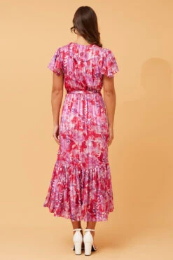 DAWN FLORAL MIDI DRESS -Printedcarpetus ee2200ccd0d05c658866e73077ff2d46