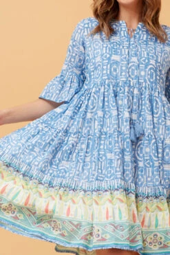 KARITA BOHO SHORT DRESS -Printedcarpetus f0640c659a72b8d4425f763f149932da