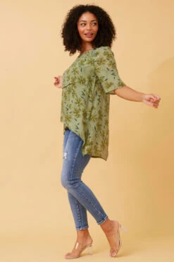 RUTH DOUBLE LAYER FLORAL TOP -Printedcarpetus f1c9705cdbe455cc28cde696c7802791 c54098d8 ea95 42d4 8f09 54d85277078b