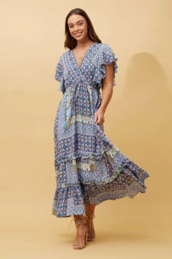 GEMALLA PATCHWORK BOHO FLORAL MAXI DRESS -Printedcarpetus f1ec02c1d472bd316523a9aa5f6152e3