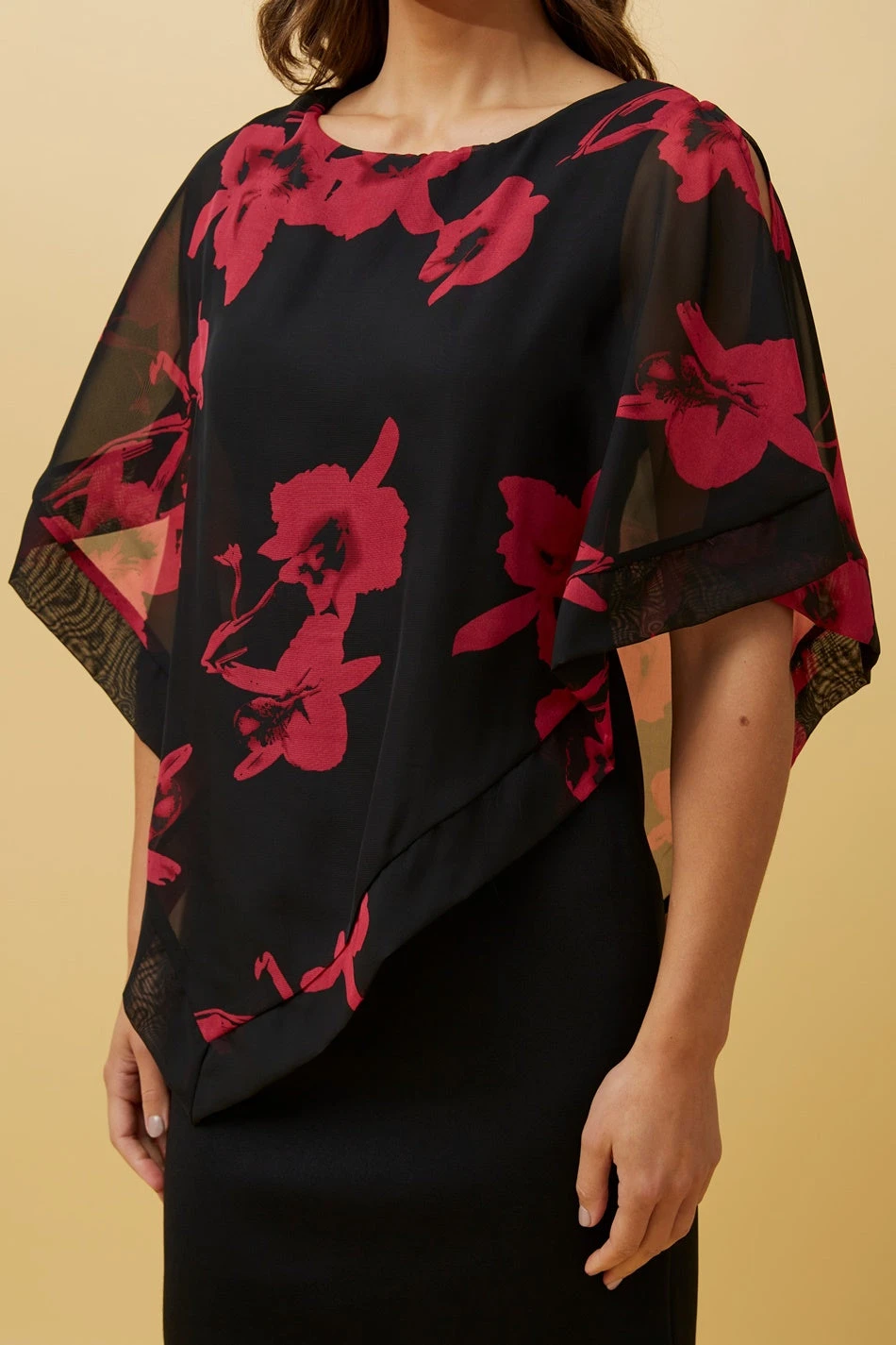 KYLIE FLORAL COLD SHOULDER DRESS 7 KYLIE FLORAL COLD SHOULDER DRESS - Image 5