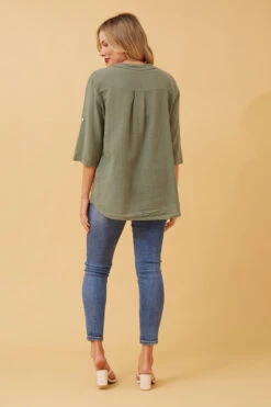 KAI FLORAL EMBROIDERY DETAIL TOP -Printedcarpetus f26aec0e0eac9b75655072d0c6fbbb87