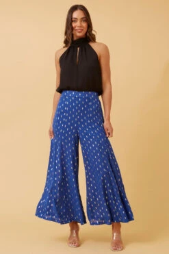 SCOUT GOLD FOIL PRINT PANTS