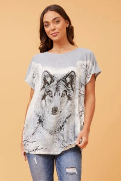 EXCELINA GLITTER TOP -Printedcarpetus f5b8dcdb95e5ec9d52312e26d945085d