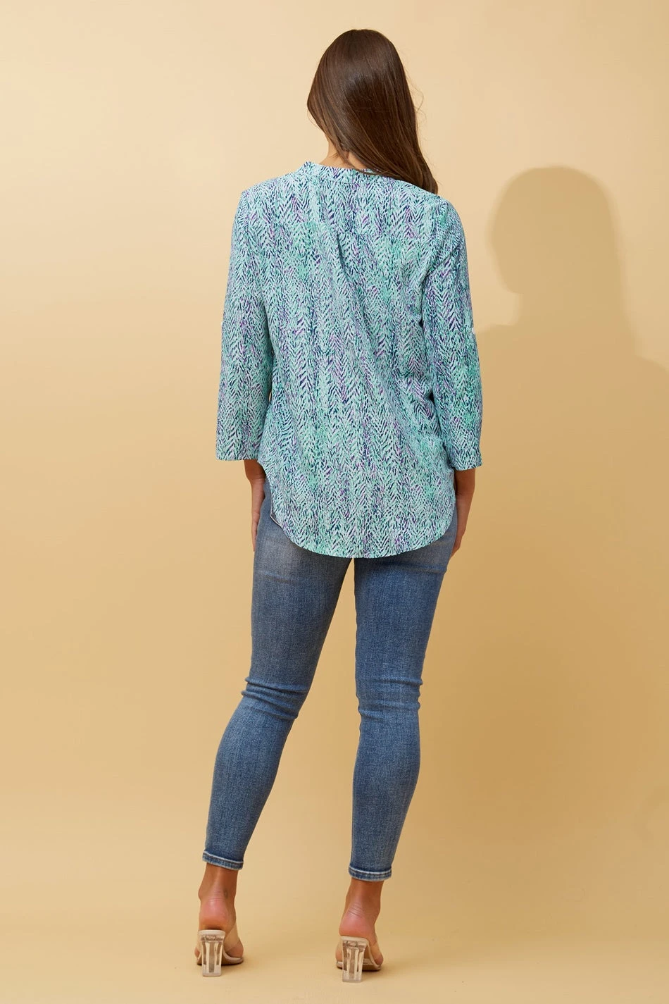 SPICY ABSTRACT PRINT BLOUSE 9 SPICY ABSTRACT PRINT BLOUSE - Image 7