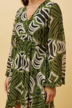 OSAKA MINI DRESS -Printedcarpetus f987c27671a3e806f93446e8686e5642