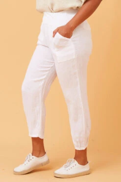 FINN LINEN PANTS 38 FINN LINEN PANTS -Printedcarpetus f9c54a9caf4517f85b370afc75d5e647