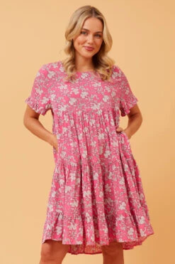 KELLY FLORAL BABYDOLL DRESS -Printedcarpetus fad5c79fc868b5ac4c0e1fa6858b8dbb