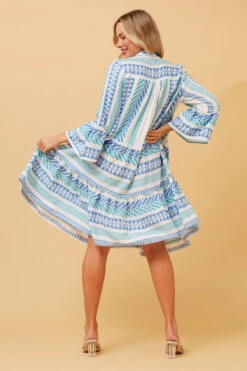 AMIRA JAQUARD BOHO SHORT DRESS -Printedcarpetus fbdb3cc9e636e3986782352dabfa1735