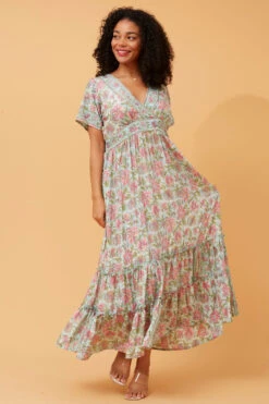 AVANI BOHO FLORALMAXI DRESS