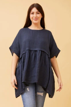 FAYOLA OVERSIZED LINEN TOP -Printedcarpetus fd523c914174f1cb89599210dc5c51de bc2dee80 aca2 4d2a b268 ad30ea18cb3a