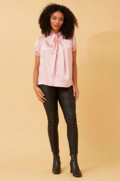 ANNE SATIN TOP -Printedcarpetus fd5d02488e5f8fc738574c3b42b853f9