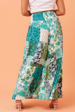 JANINE PATCHWORK BOHO PANTS -Printedcarpetus fd82c566dacfd33c73a57f8264cae529