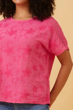 CONNIE EMBROIDERED FLORAL TOP 31 CONNIE EMBROIDERED FLORAL TOP -Printedcarpetus fe102d2b1764fa9727d719c61c2098d0