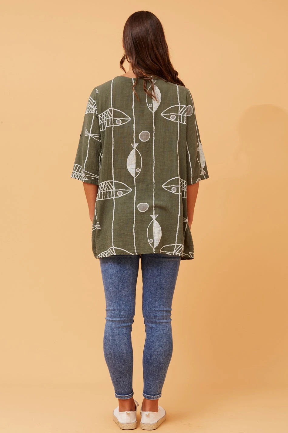 VALERIA FISH PRINT TOP 14 VALERIA FISH PRINT TOP - Image 12