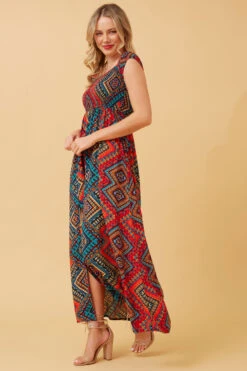 ROBIN ABSTRACT BOHO MAXI DRESS -Printedcarpetus ff1567997eec3605cdb0bb3707320388 358dab75 050e 4123 bc45 d13057293a62