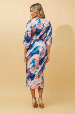 JUANITA TIE DYE MIDI DRESS -Printedcarpetus ff4ad0c2b23ecb66df0c6cba92d37ba8