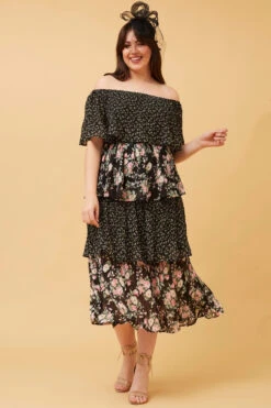SAMARA TIERED PLEATED FLORAL DRESS -Printedcarpetus ff56d86345f83533779f28f3d2c769cc 39aa0fa2 cb0c 40a1 b56c 4e44e165b77a