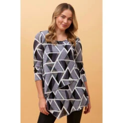 SIA DOUBLE LAYERED TOP -Printedcarpetus ff855552d5e18c83cfcdbbf6e984c83d